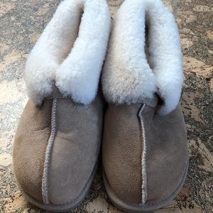 Unisex Acorn Sheepskin Bootie II Walnut Sheepskin